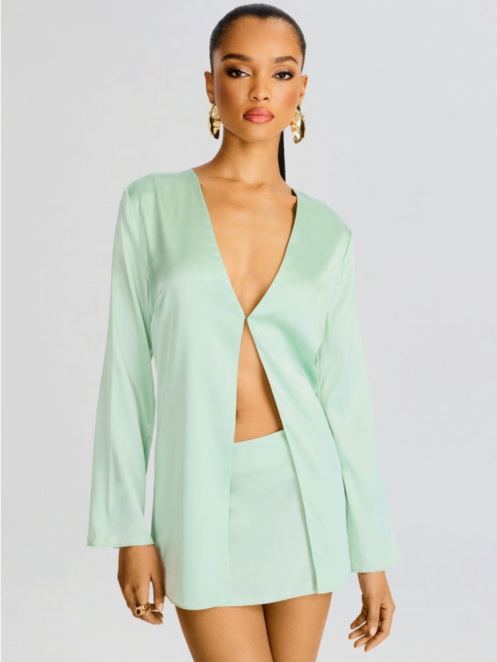 Retrofête Odelia Silk Blouse